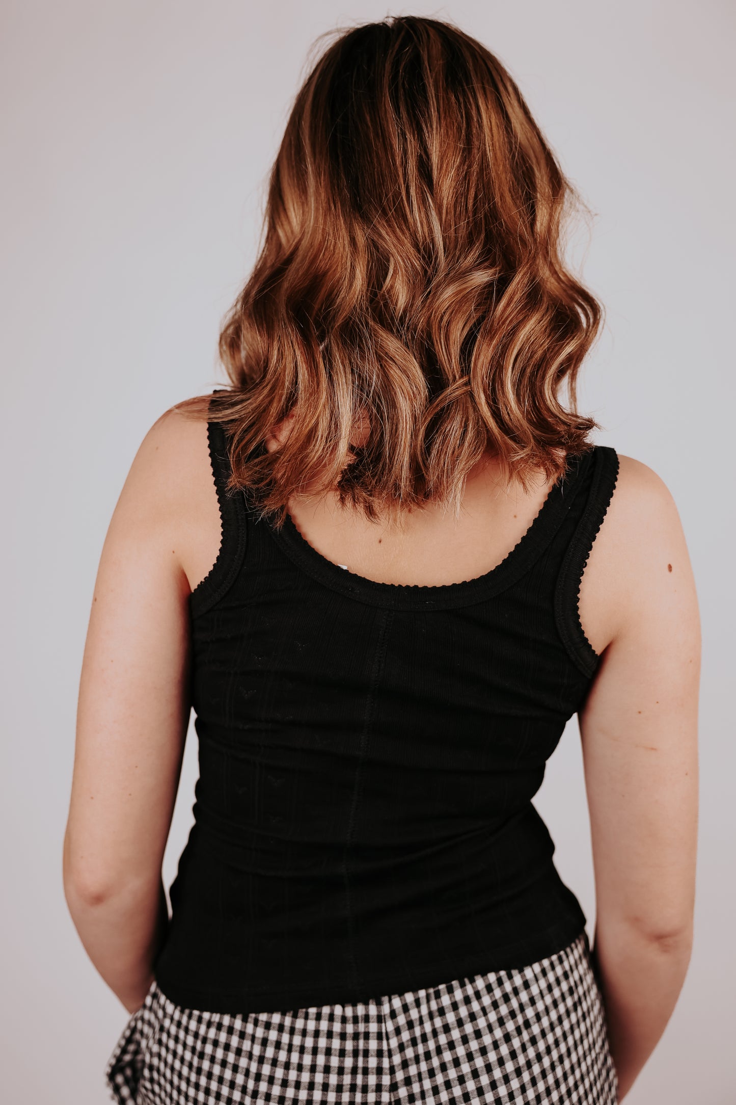Lilla Button Tank