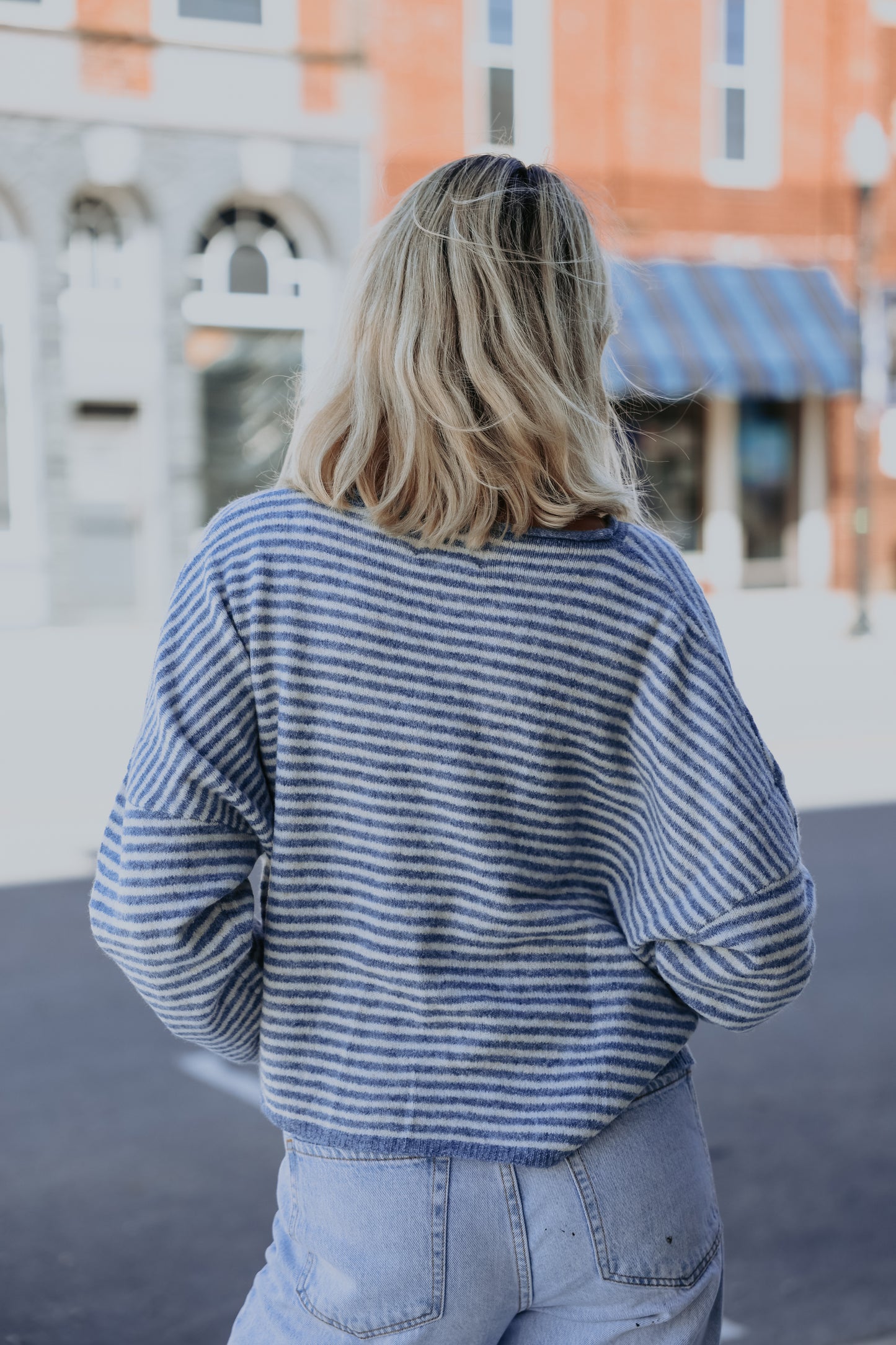 Marley Lightweight Striped Cardigan