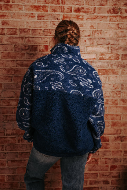 Lydia Sherpa Zip Up