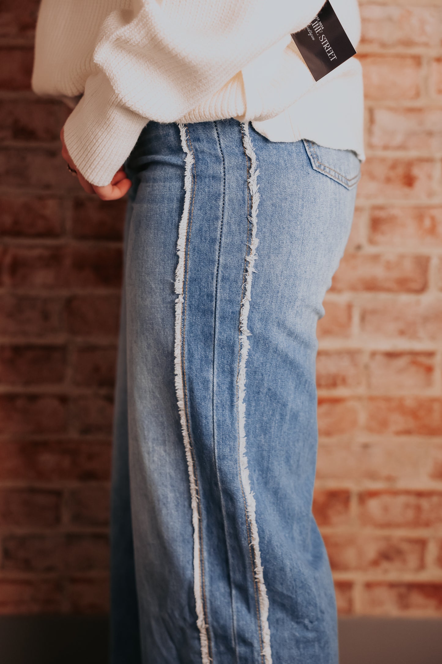 Julia Frayed Jeans