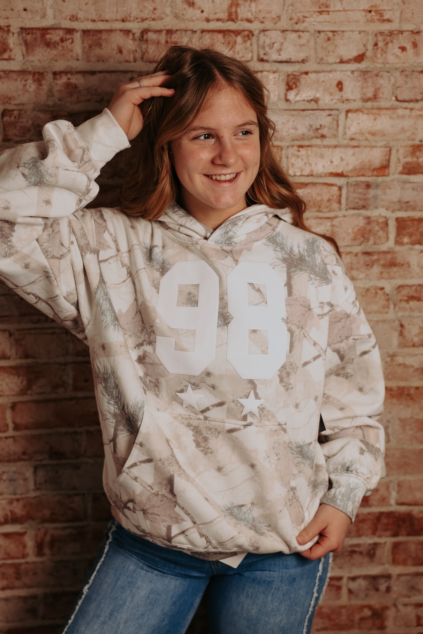 Hailey Camo Sweatshirt
