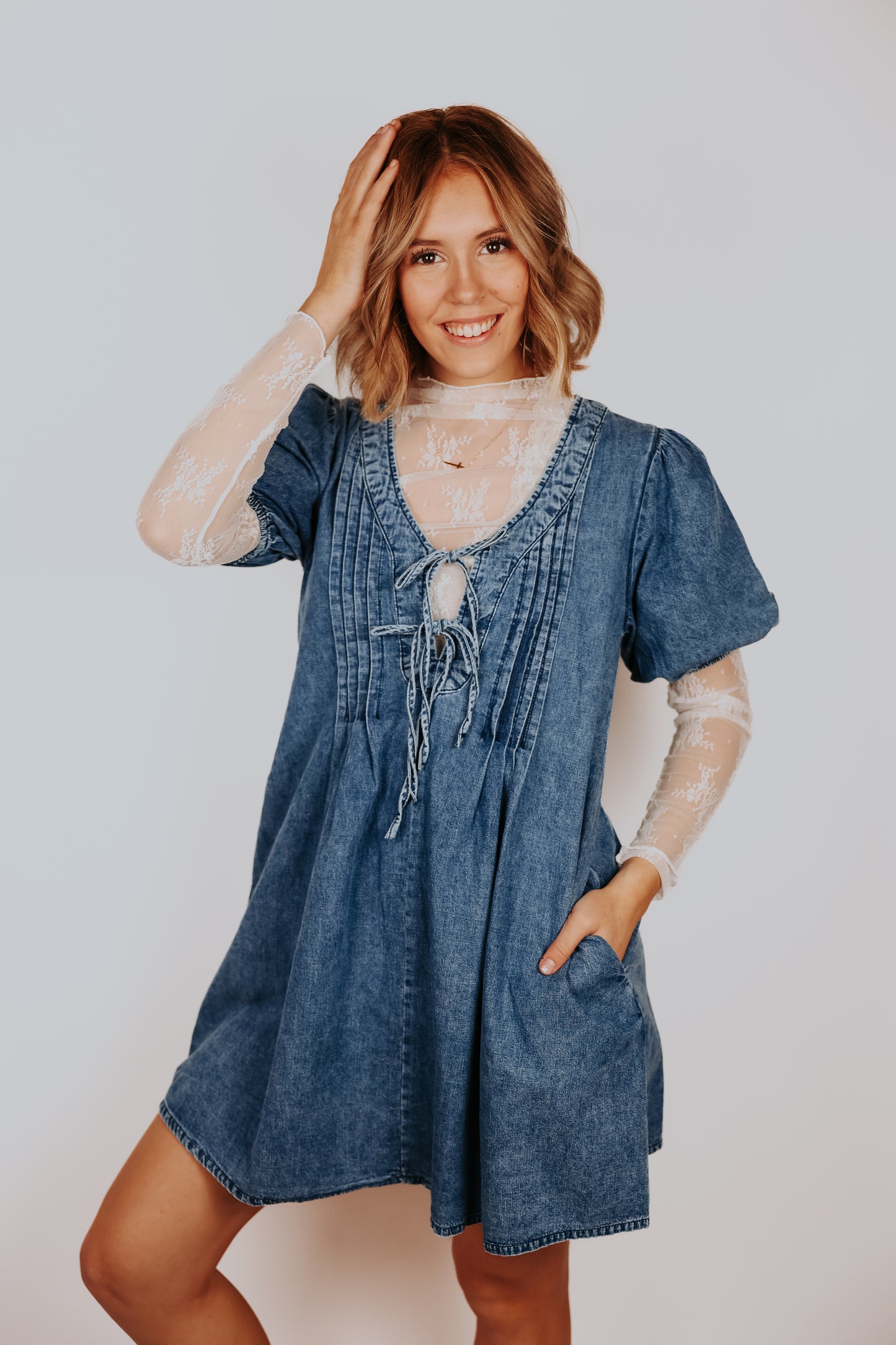 Kimmy Denim Dress