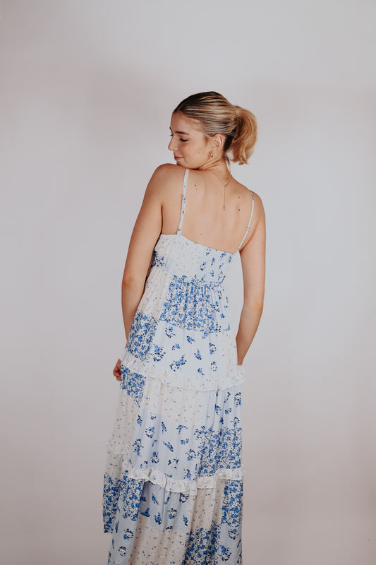 corset cowl neck maxi dress Cowl-Neck Long Prom Dress with Sheer Corset