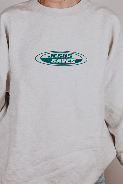 Jesus Saves Crewneck