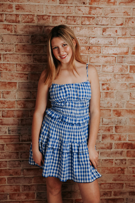 Sarah Gingham Dress