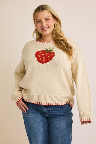 Strawberry Sweater