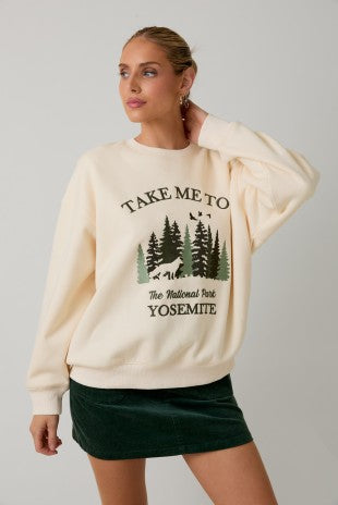 Yosemite National Park Sweatshirt
