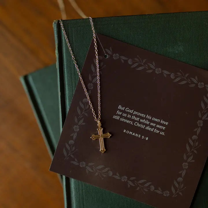 Ornate Cross Necklace