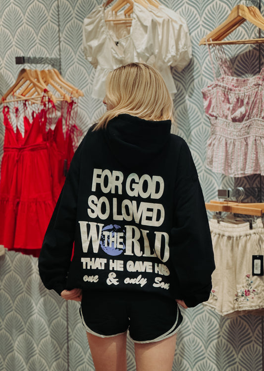 "For God So Loved the World" Hoodie