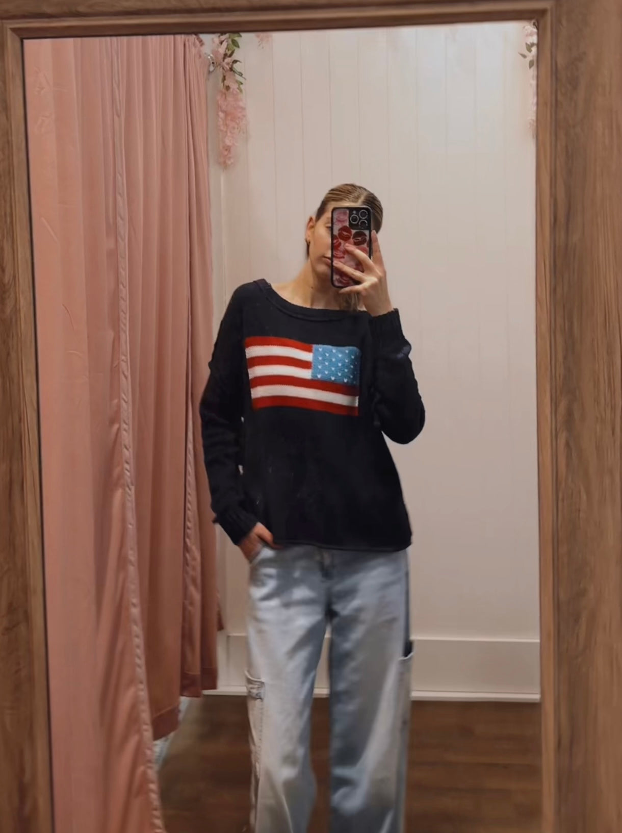 Amelia Flag Sweater