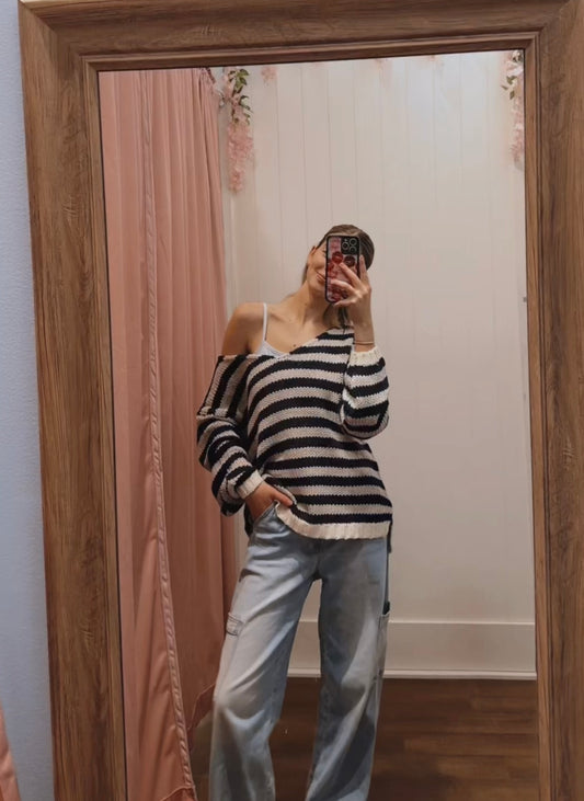 Joan Striped Sweater