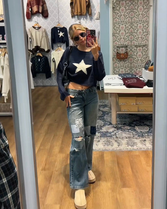 Carter  Patchwork Jeans