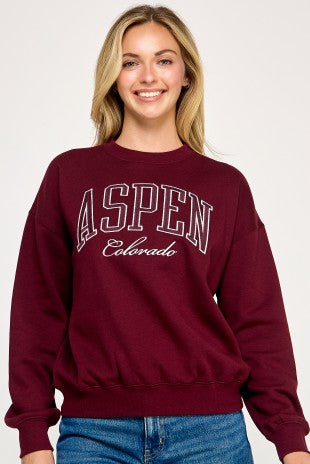 Aspen Colorado Pullover