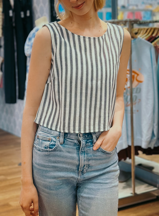 Mabel Stripe Top