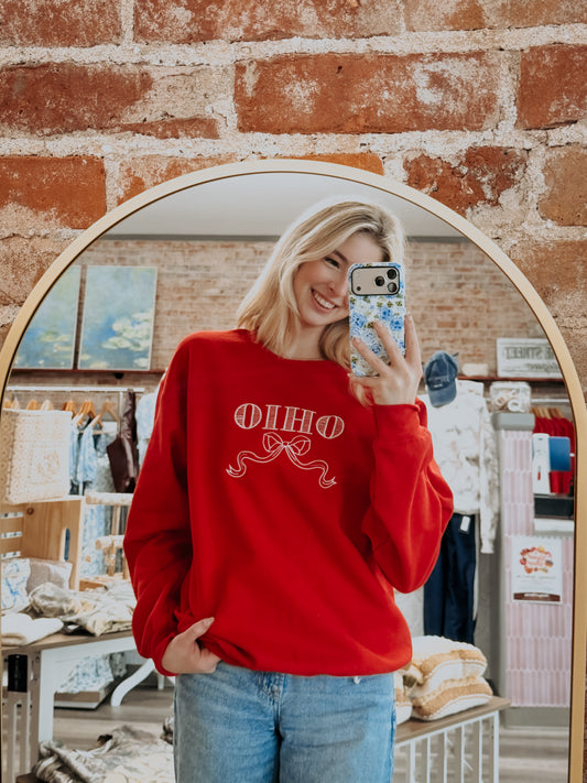 Ohio Bow Sweatshirt